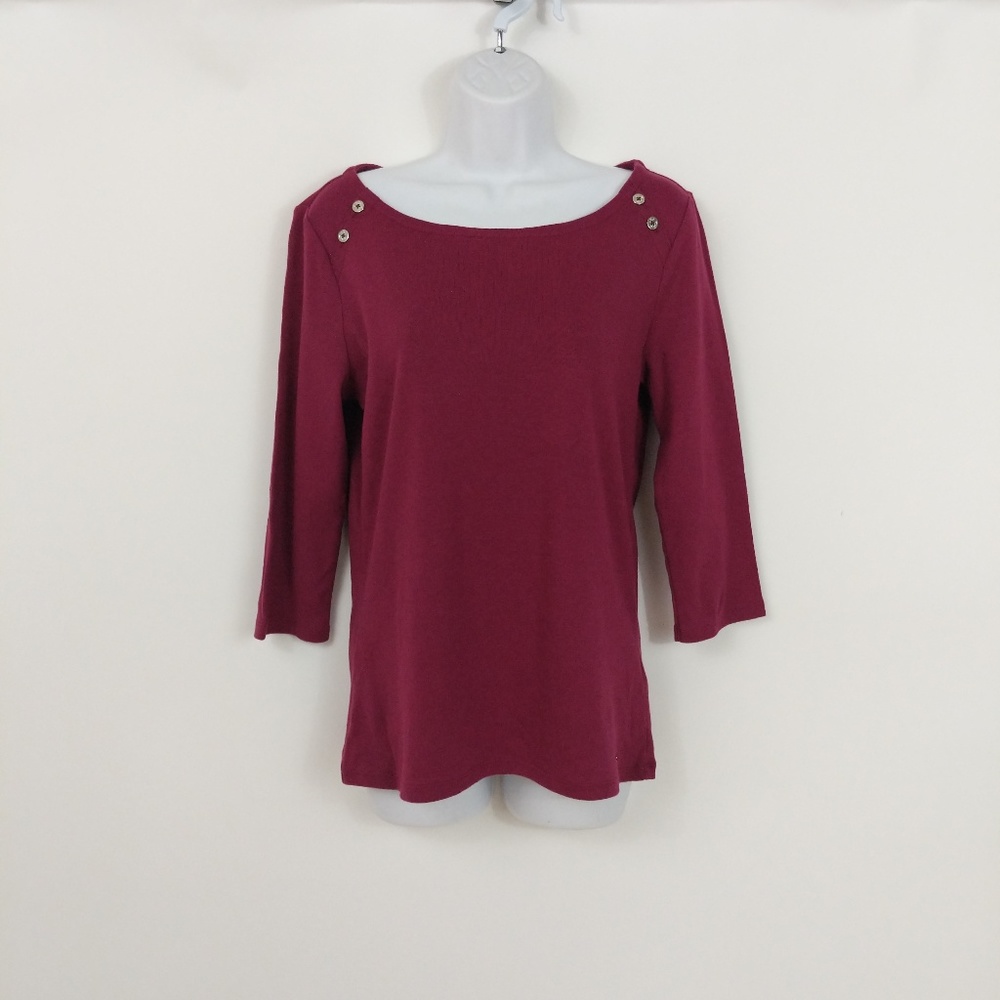 Tommy Hilfiger Ansley Boat Neck Top - Picture 6 of 6